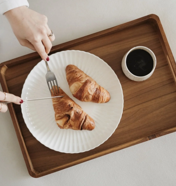 Akasya Büyük Boy Dikdörtgen Tepsi