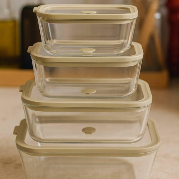 AROW HIELO CAM 4 LÜ KREM SAKLAMA KABI