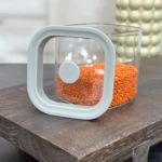 Arow Snug Gri Kapaklı Bakliyat Kabı 800 Ml