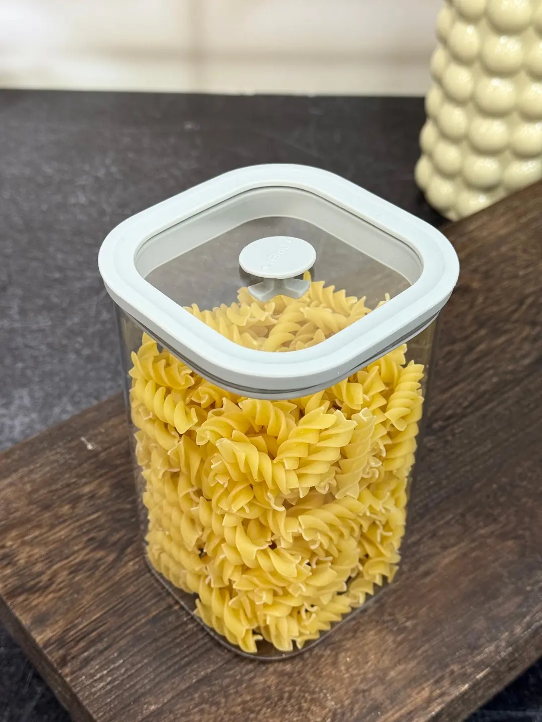 AROW SNUG GRİ VAKUM KAPAKLI CAM SAKLAMA KABI 1200 ml