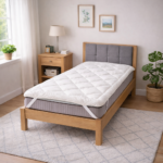 Tek Kişilik Yatak Pedi Krem